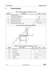 ESDA8P80-1U1M Datasheet Page 2