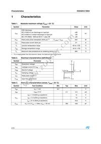 ESDA8V2-1MX2 Datasheet Page 2