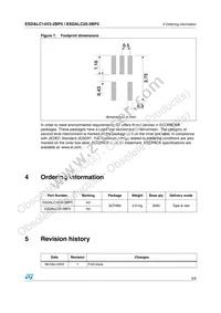 ESDALC25-2BP5 Datasheet Page 5