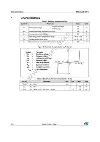 ESDALC5-1BF4 Datasheet Page 2