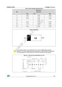 ESDALC5-1BF4 Datasheet Page 5