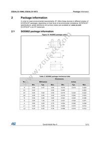 ESDALC5-1BM2 Datasheet Page 5