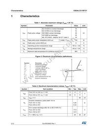 ESDALC5-1BT2Y Datasheet Page 2