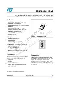 ESDALC6V1-1BM2 Cover