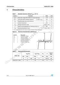 ESDALC6V1-1BM2 Datasheet Page 2