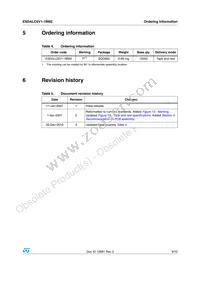 ESDALC6V1-1BM2 Datasheet Page 9