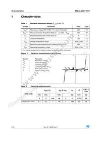 ESDALC6V1-1BT2 Datasheet Page 2