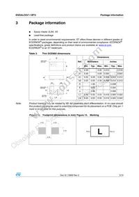 ESDALC6V1-1BT2 Datasheet Page 5