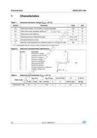 ESDALC6V1-1M2 Datasheet Page 2