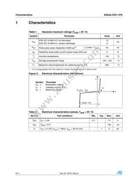 ESDALC6V1-5T6 Datasheet Page 2