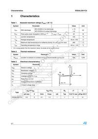 ESDALC6V1C2 Datasheet Page 2