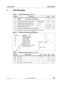 ESDALC6V1M3 Datasheet Page 2