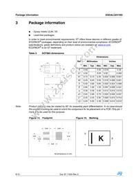 ESDALC6V1M3 Datasheet Page 6