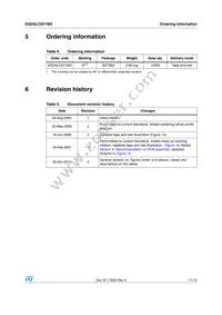 ESDALC6V1M3 Datasheet Page 11