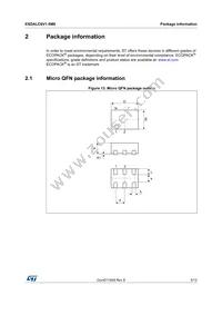 ESDALC6V1M6 Datasheet Page 5