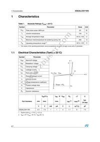 ESDALC6V1W5 Datasheet Page 2