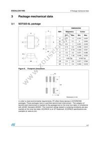 ESDALC6V1W5 Datasheet Page 5