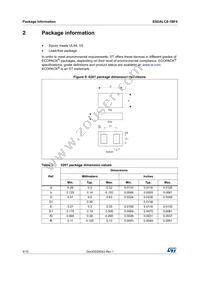 ESDALC8-1BF4 Datasheet Page 4