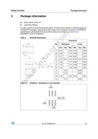 ESDALCL6-4P6A Datasheet Page 5