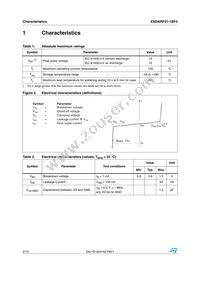 ESDARF01-1BF4 Datasheet Page 2