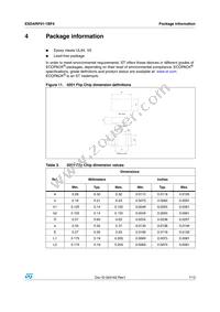 ESDARF01-1BF4 Datasheet Page 7