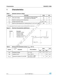 ESDARF01-1BM2 Datasheet Page 2