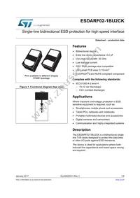 ESDARF02-1BU2CK Datasheet Cover