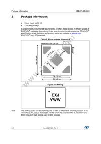 ESDAVLC5-4BX4 Datasheet Page 4