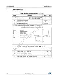 ESDAVLC6-1BF4 Datasheet Page 2