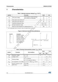 ESDAVLC6-1BV2 Datasheet Page 2