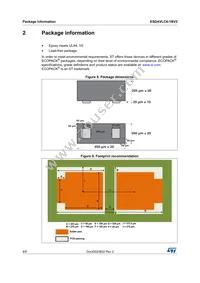 ESDAVLC6-1BV2 Datasheet Page 4