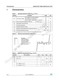 ESDAVLC6V1-1BT2 Datasheet Page 2