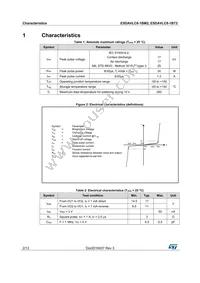 ESDAVLC8-1BT2 Datasheet Page 2