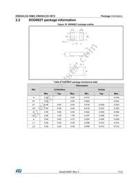 ESDAVLC8-1BT2 Datasheet Page 7