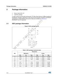 ESDAXLC18-1BF4 Datasheet Page 4