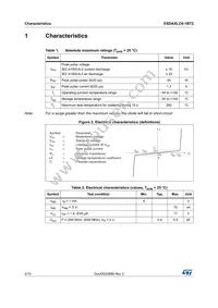 ESDAXLC6-1BT2 Datasheet Page 2