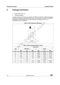 ESDAXLC6-1BU2 Datasheet Page 4