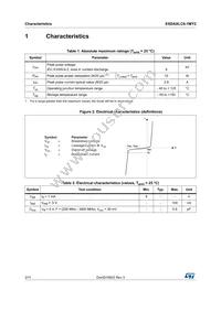 ESDAXLC6-1MY2 Datasheet Page 2