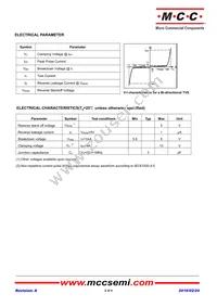 ESDBV5V0D5-TP Datasheet Page 2