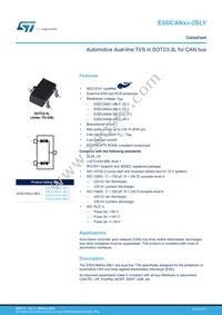 ESDCAN01-2BLY Datasheet Cover