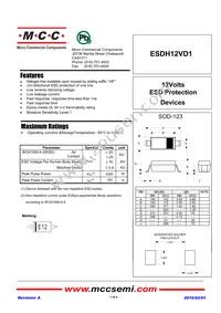 ESDH12VD1-TP Datasheet Cover
