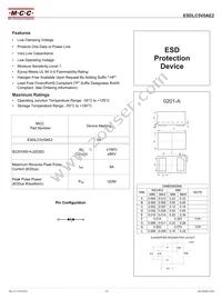 ESDLC5V0AE2-TP Datasheet Cover