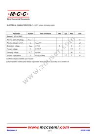 ESDLC5V0C2-TP Datasheet Page 2