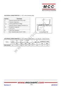 ESDLC5V0LPB-TP Datasheet Page 2