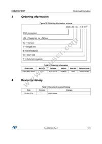 ESDLIN03-1BWY Datasheet Page 9