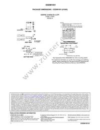 ESDM1051MX4T5G Datasheet Page 6