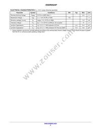 ESDR0524SMUTAG Datasheet Page 2