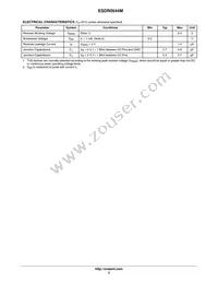 ESDR0544MDMR4G Datasheet Page 2