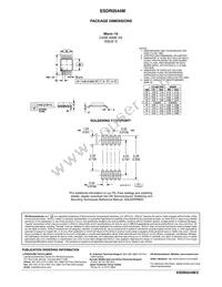 ESDR0544MDMR4G Datasheet Page 3