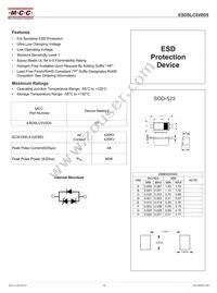 ESDSLC5V0D5-TP Datasheet Cover
